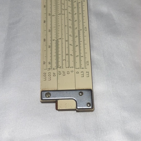 Slide Rule 4081-3 Keuffel & Esser Vtg Collectible - Picture 7 of 14